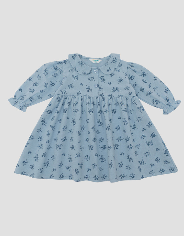 LITTLE M FLOWERS MIDI DRESS BAYI