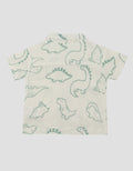 LITTLE M CUBAN COLLAR DINO KEMEJA BAYI
