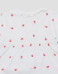 LITTLE M RUFFLE FULLPRINT LOVES PAKAIAN SETELAN PIYAMA BAYI