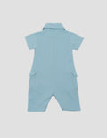 LITTLE M NYLON PATCH JUMPSUIT BAYI