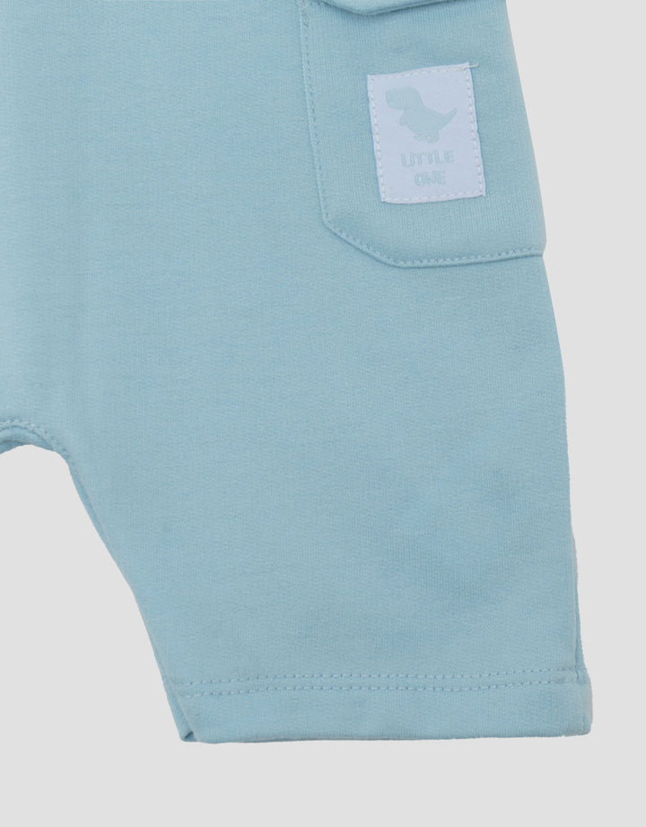 LITTLE M NYLON PATCH JUMPSUIT BAYI
