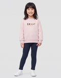 SUKO THE SIMPSONS PRINT FOODS SWEATER ANAK PEREMPUAN