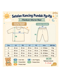 MXM TEXTURE PAKAIAN PACK OF 3 SETELAN BAYI