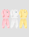 MXM TEXTURE PAKAIAN PACK OF 3 SETELAN BAYI
