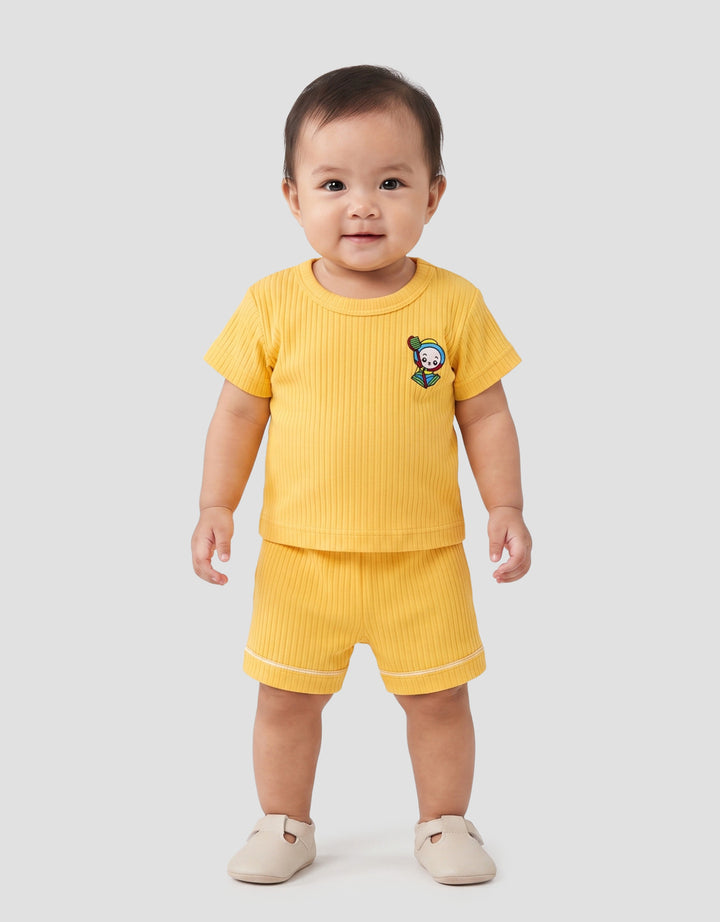 MXM ROUND NECK PAKAIAN PACK OF 3 SETELAN BAYI