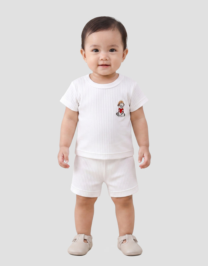 MXM PRINTED PAKAIAN PACK OF 3 SETELAN BAYI