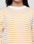 MxM Stripe Print Sweater Anak Perempuan