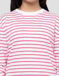MxM Stripe Print Sweater Anak Perempuan