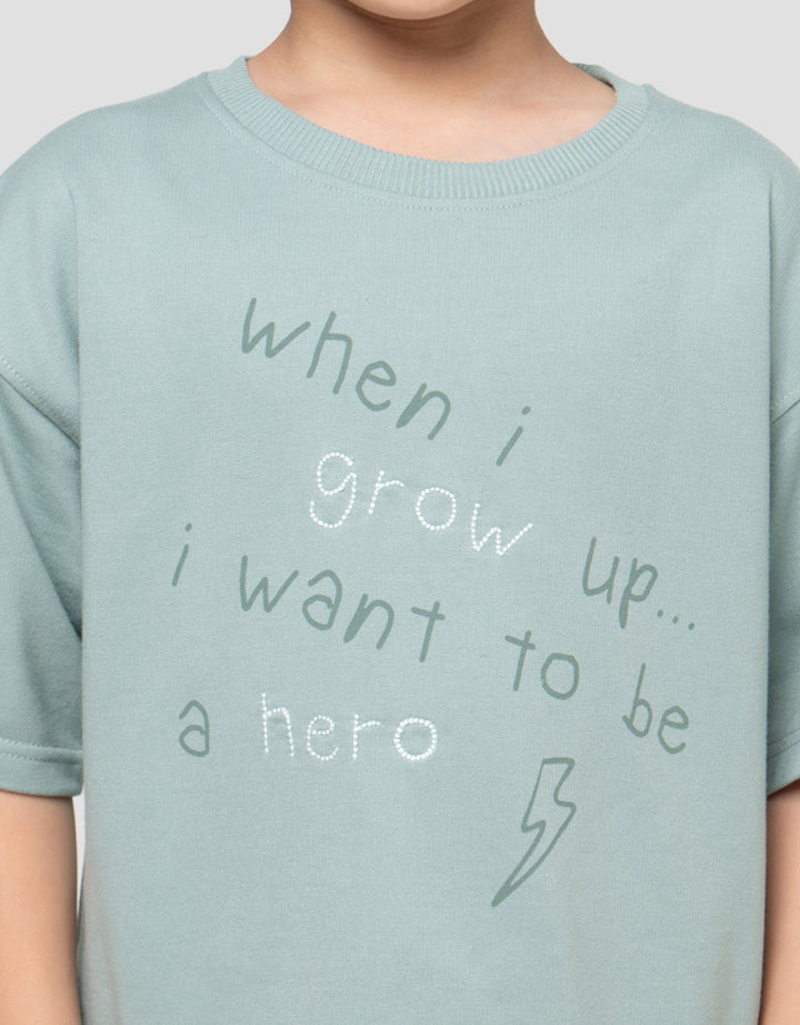 LITTLE M GROW TO HERO KAOS ANAK LAKI-LAKI