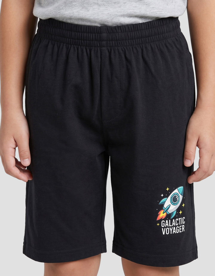 MXM GALACTIC VOYAGER PRINT CELANA PENDEK ANAK LAKI-LAKI