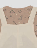 LITTLE M DINO SET JUMPSUIT OVERALL BAYI