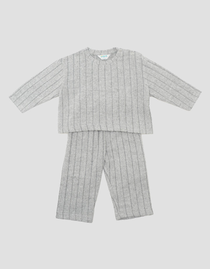 LITTLE M STRIPES PAKAIAN SETELAN BAYI