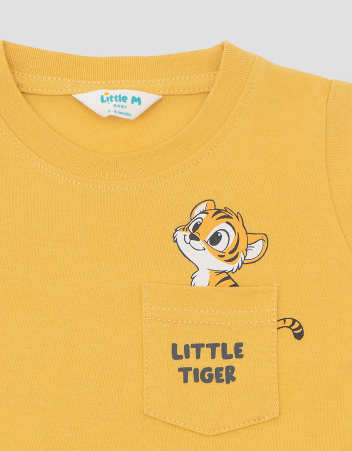 LITTLE M TIGER PAKAIAN SETELAN BAYI