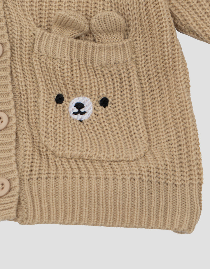 LITTLE M SWEATER CARDIGAN BAYI