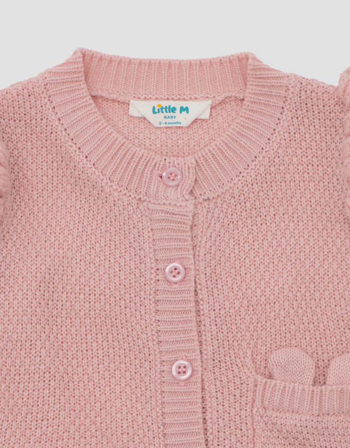 LITTLE M BUNNY SWEATER RAJUT BAYI