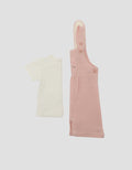 LITTLE M RABBIT EARS OVERALL BAYI