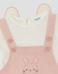 LITTLE M RABBIT EARS OVERALL BAYI