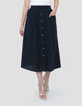 MXM FULL BUTTON ROK MAXI WANITA
