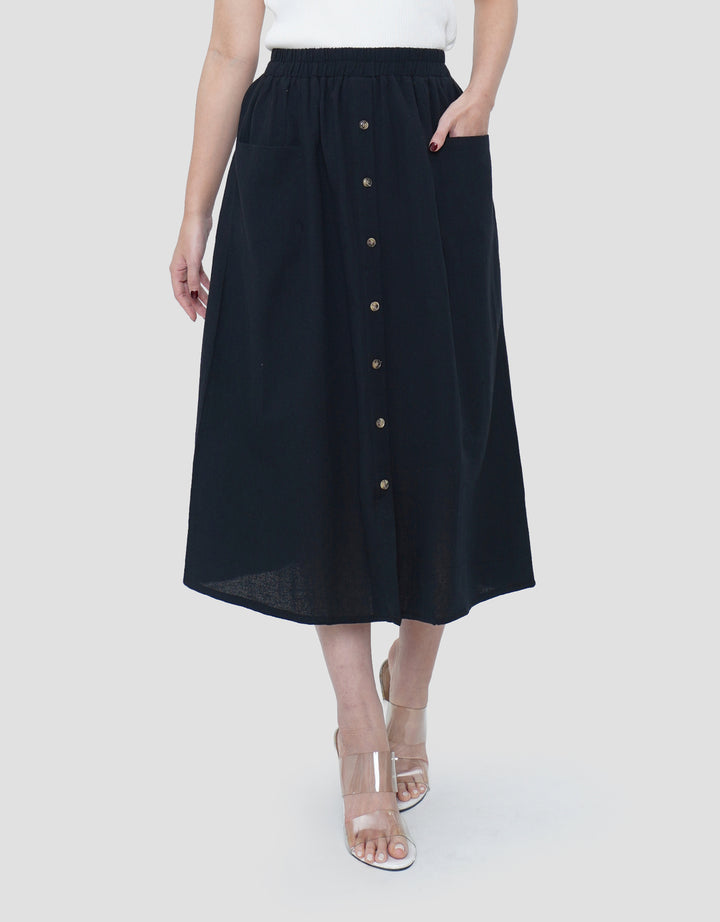 MXM FULL BUTTON ROK MAXI WANITA