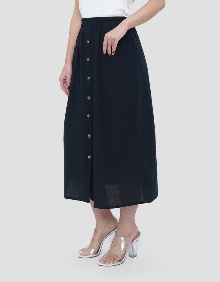 MXM FULL BUTTON ROK MAXI WANITA