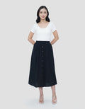 MXM FULL BUTTON ROK MAXI WANITA