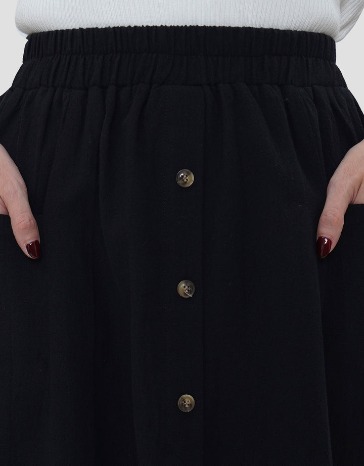 MXM FULL BUTTON ROK MAXI WANITA
