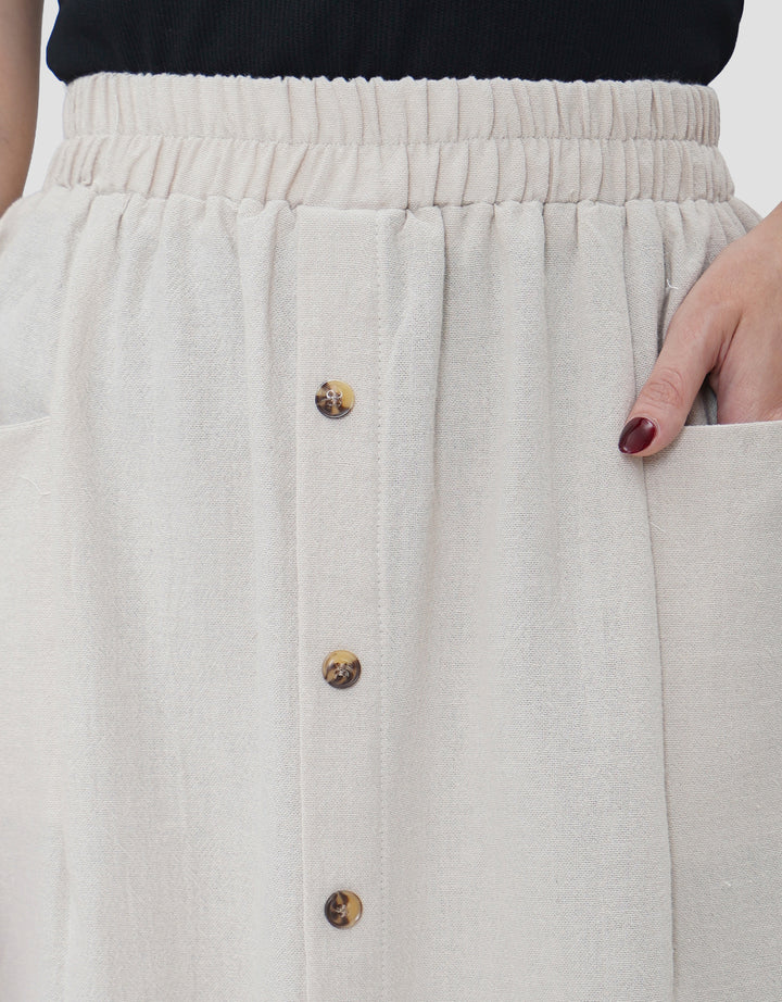 MXM FULL BUTTON ROK MAXI WANITA
