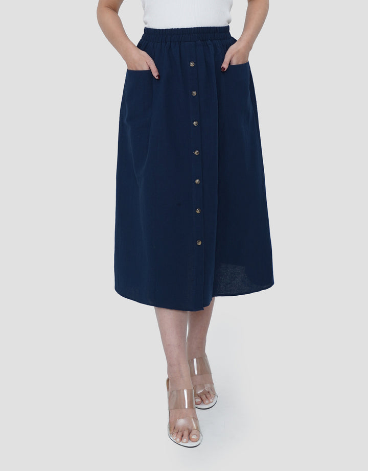 MXM FULL BUTTON ROK MAXI WANITA