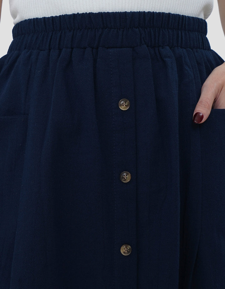 MXM FULL BUTTON ROK MAXI WANITA
