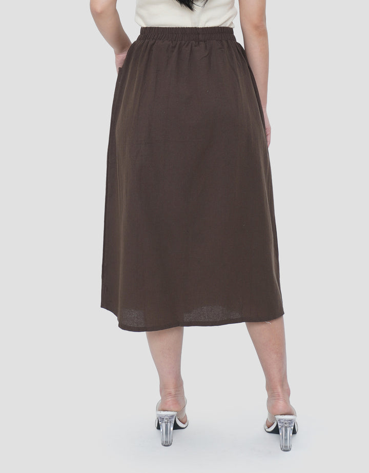 MXM FULL BUTTON ROK MAXI WANITA