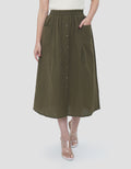 MXM FULL BUTTON ROK MAXI WANITA
