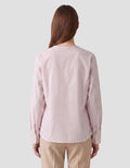 MXM PETER PAN COLLAR KEMEJA LENGAN PANJANG WANITA