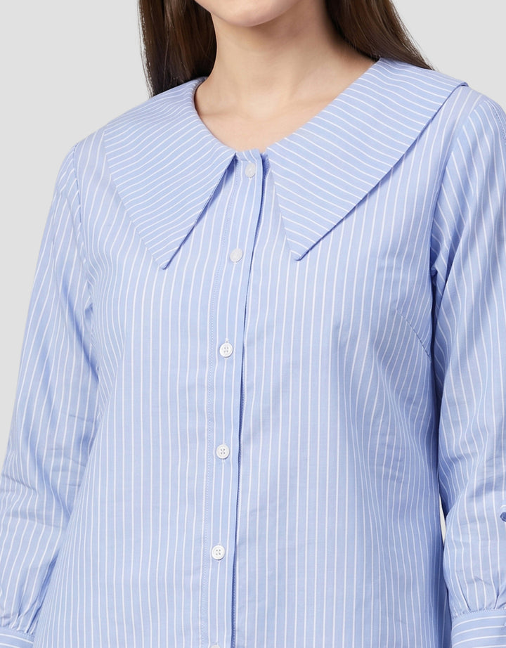 MXM FLOUNCE KEMEJA LENGAN PANJANG WANITA