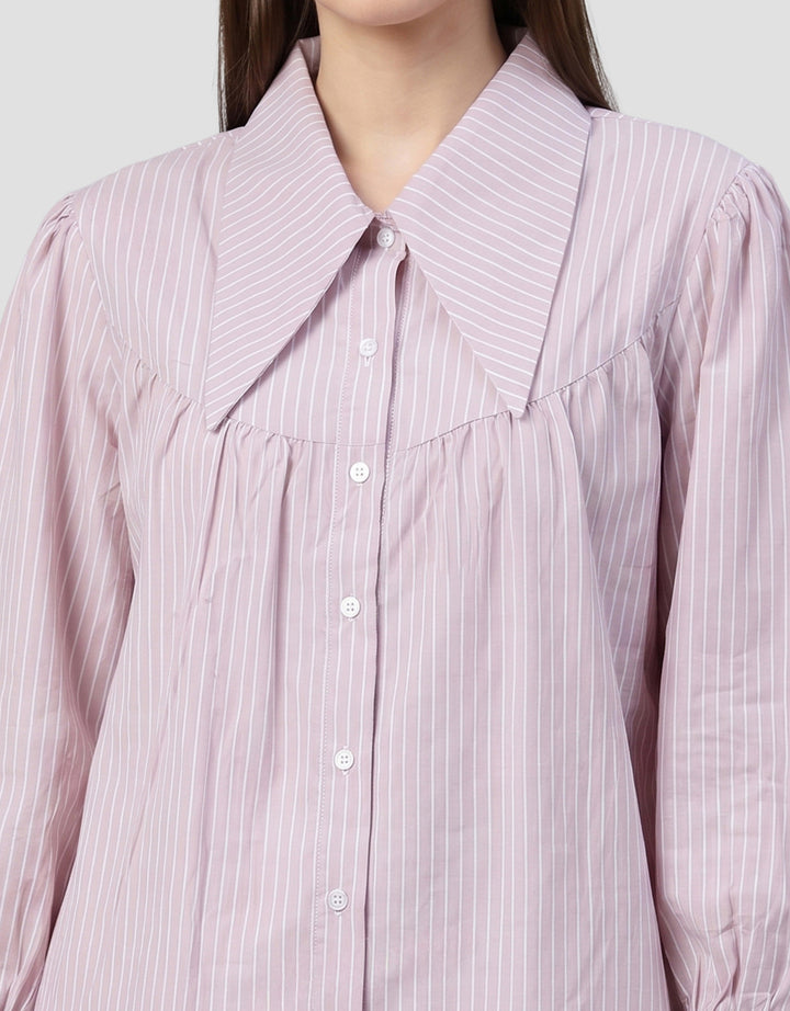 MXM FULL BUTTON KEMEJA LENGAN PANJANG WANITA