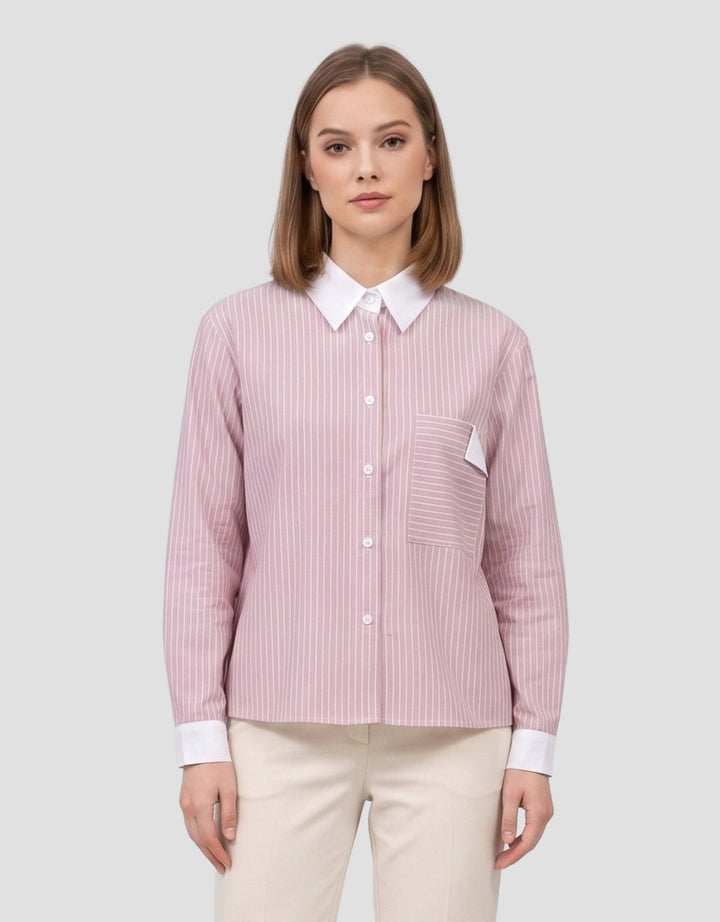 MXM BASIC KEMEJA LENGAN PANJANG WANITA