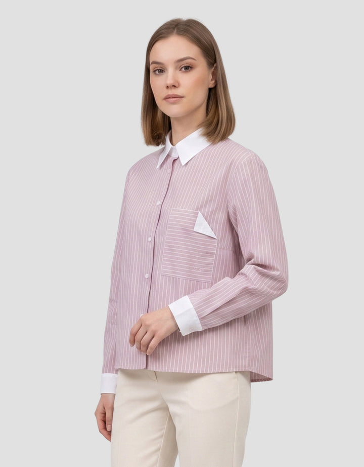 MXM BASIC KEMEJA LENGAN PANJANG WANITA