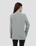 MXM SOFT KNIT KAOS LENGAN PANJANG WANITA
