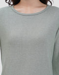 MXM SOFT KNIT KAOS LENGAN PANJANG WANITA