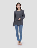 MXM SOFT KNIT KAOS LENGAN PANJANG WANITA