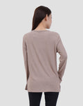 MXM SOFT KNIT KAOS LENGAN PANJANG WANITA