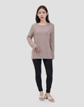 MXM SOFT KNIT KAOS LENGAN PANJANG WANITA