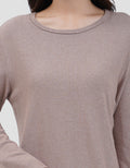 MXM SOFT KNIT KAOS LENGAN PANJANG WANITA