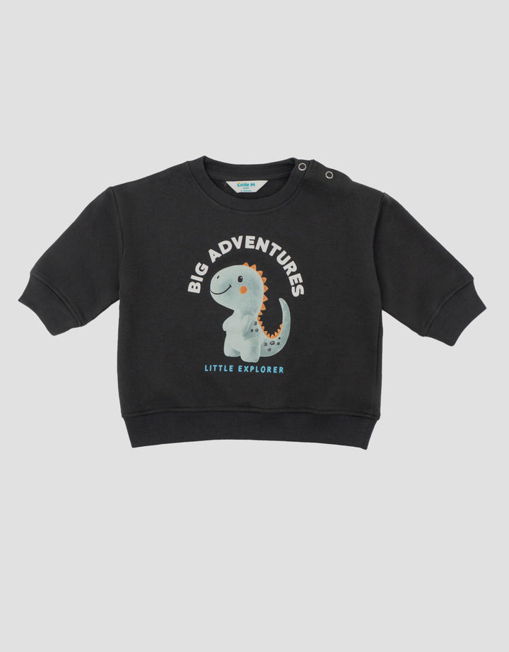 LITTLE M DINO SWEATER BAYI