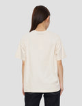 CONNEXION PRINT TEXT OVERSIZE KAOS WANITA