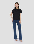 CONNEXION CEST LA VIE PRINT KAOS WANITA