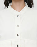 CONNEXION RIGGID TWILL COLLAR KEMEJA WANITA