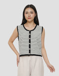CONNEXION SLEEVELESS SWEATER WANITA