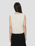 CONNEXION SLEEVELESS SWEATER WANITA