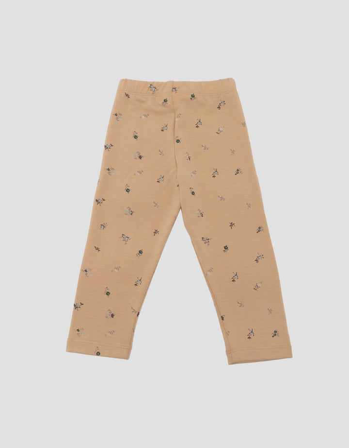 LITTLE M RIB FLOWERS CELANA LEGGING BAYI