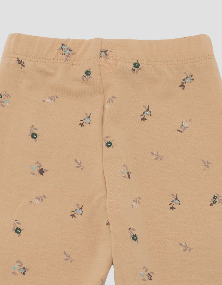 LITTLE M RIB FLOWERS CELANA LEGGING BAYI